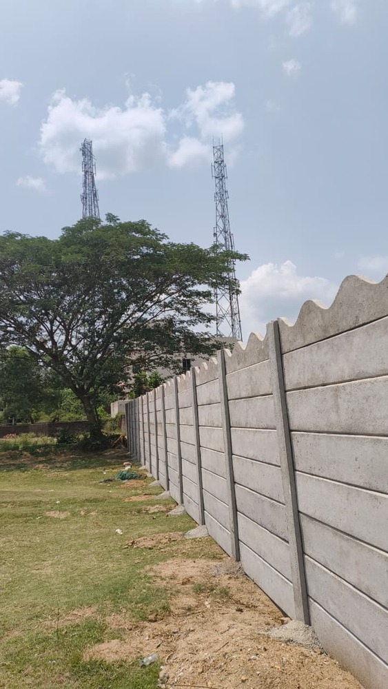Precast Concrete Boundary Wall