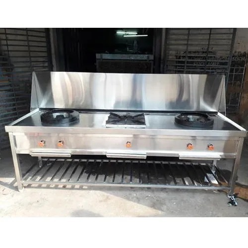 CHINESE GAS RANGE WITH 3 BURNER