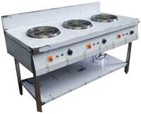 Electric 3 Burner Range