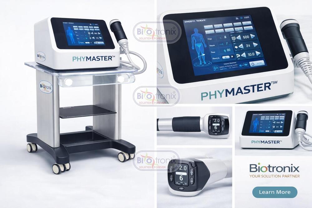 Phymaster Shockwave Physiotherapy System for Joint Pain Treatment