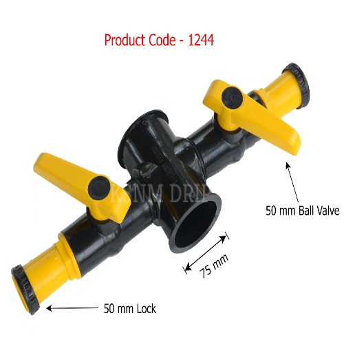 4wc plus 63 mm / ball valve 40 mm / 40 mm lock