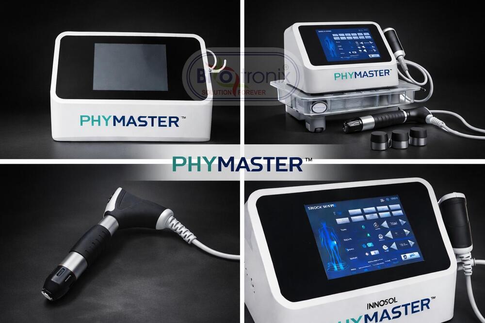 Phymaster Shockwave Physiotherapy Machine for Deep Pain Therapy