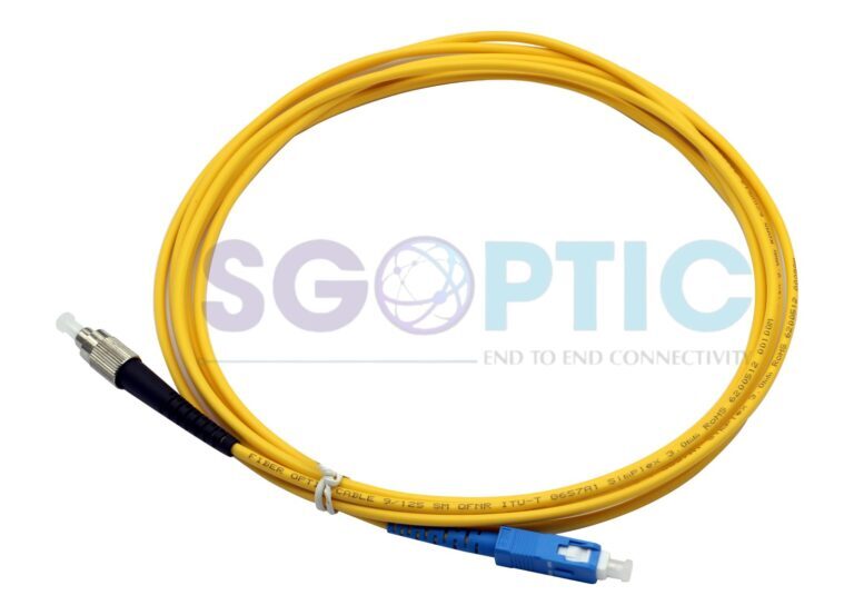High-Performance Single Mode Fiber Optic Patch Cord