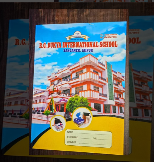 Custom Printed School Notebook - Advantage: Easy To Understand Visuals