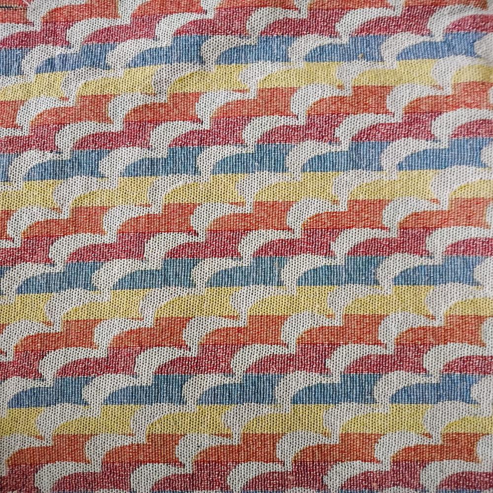 Jacquard Multi Bag Fabric - Attributes: Washable