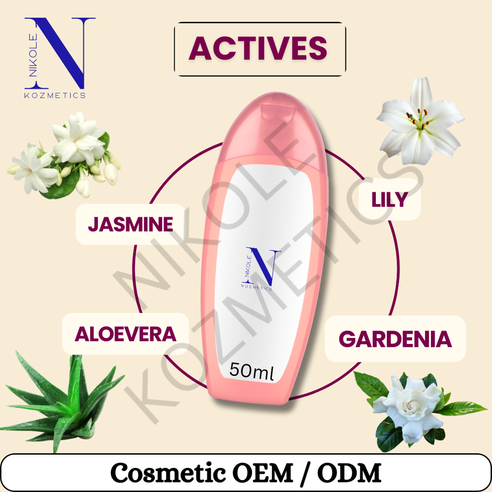 White Floral Shower Gel