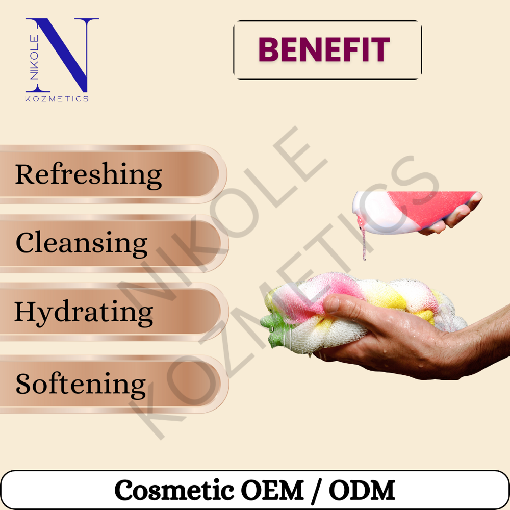 White Floral Shower Gel