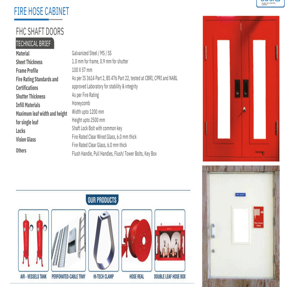 Metal Lauren Fire Door