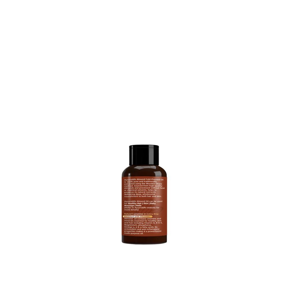 50ml Ayuvriddhi Almond Cold Pressed oil