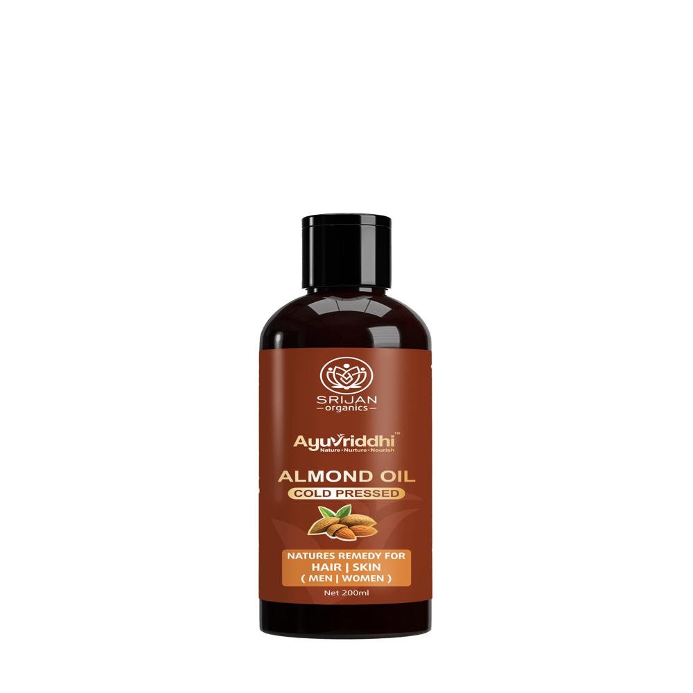 200ml Ayuvriddhi Almond Cold Pressed Oil - Age Group: 3months To 75 Years