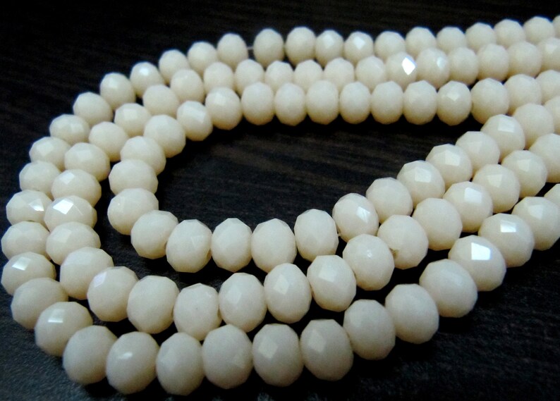 Pink Opal Hydro quartz Rondelle Micro Faceted 6mm Beads Strand 17 inches long approx. 100 Beads per Strand Wholesale Prices