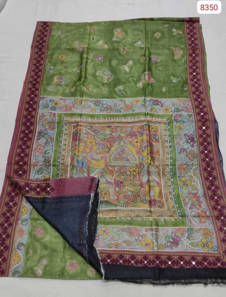 Elephant Print Designer Saree