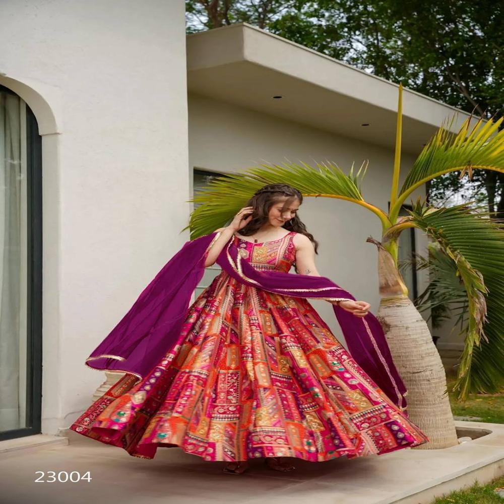 Stylish Party Wear Designer Gown For Women