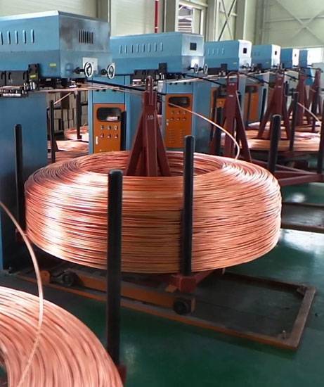 Continuous Cast Copper Wire Rod