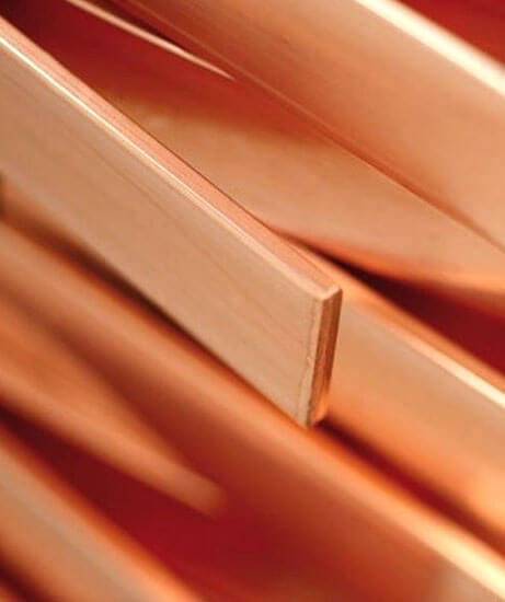Copper Bars Flats