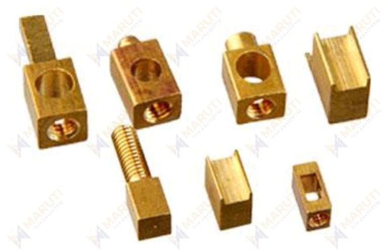 Brass Electrical Parts - Color: Yellow