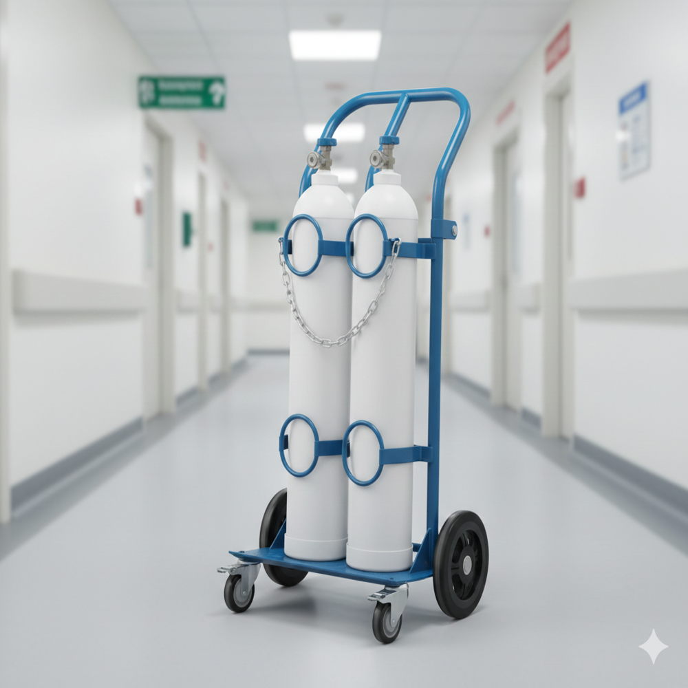 HOF DOUBLE OXYGEN TROLLY