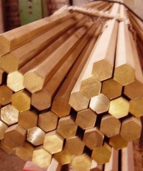 ETP Copper Hex Bars