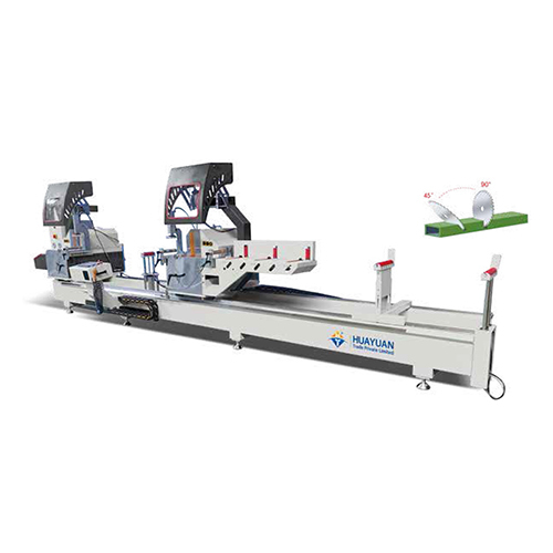 LJZ2S-550X4600-CNC-45 CNC Double Head Precision Cutting Saw