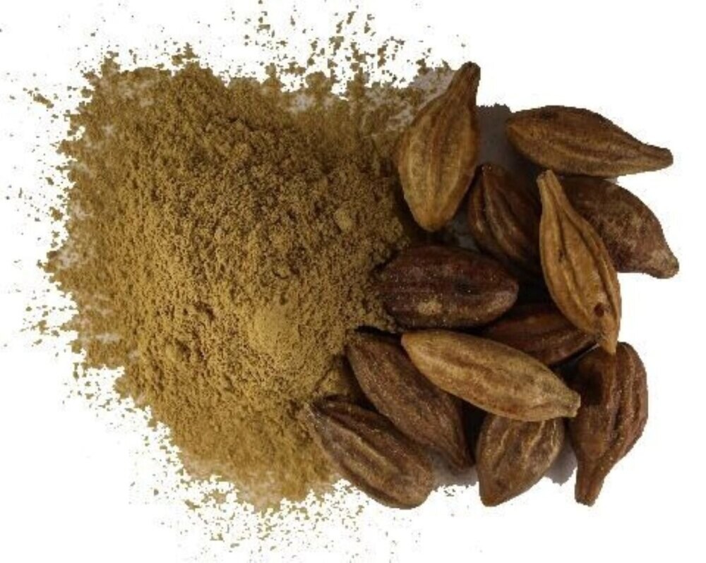 Haritaki Myrobalan Powder - Color: Brown
