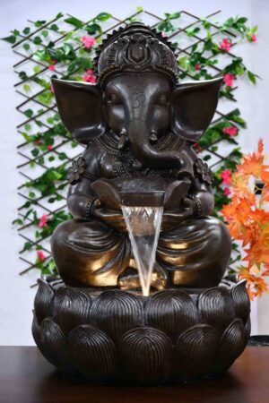 Lord Ganesha Decorative Water Wall Fountain