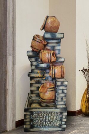 4.5 Ft HolinessCraft Decorative Fiberglass Water Fountain