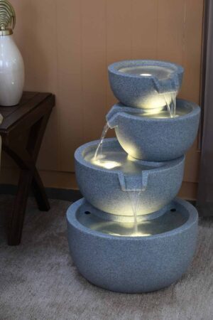 Holiness Craft 4 Tier Cascading Water Fountain