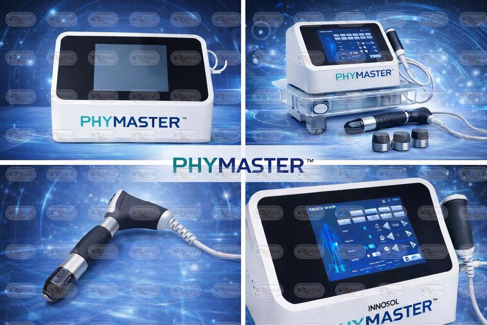 Phymaster Shockwave Physiotherapy Machine for Advanced Clinical Therapy