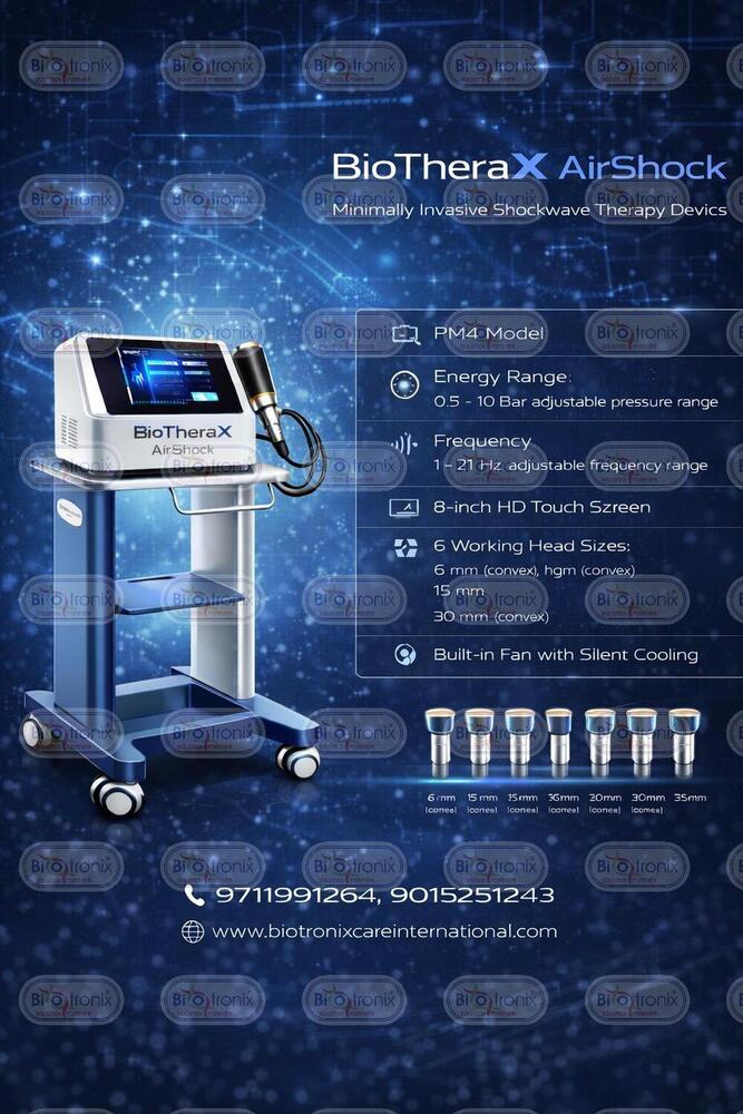 Phymaster Shockwave Physiotherapy Machine for Advanced Clinical Therapy