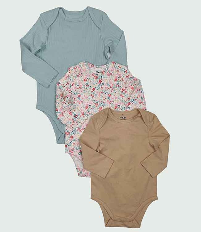 A31206 OBAIBI | TAO Baby Long Sleeve Body Suits