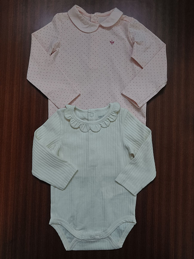 A31205 OBAIBI Baby Long Sleeve Body Suits