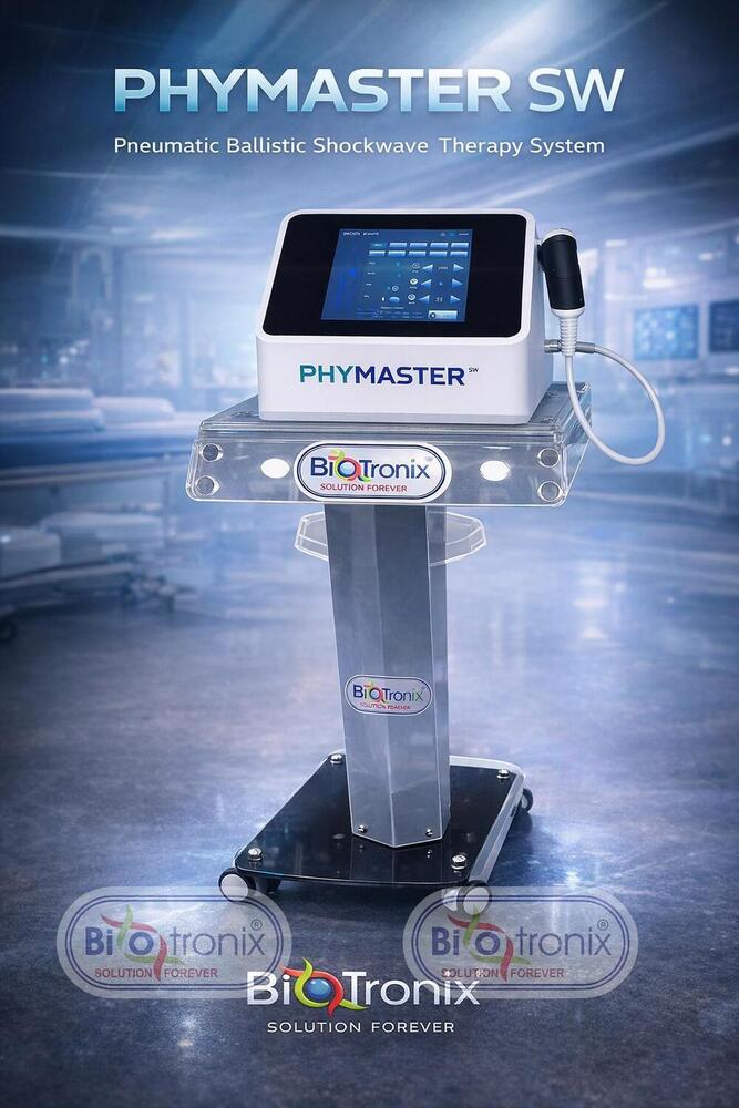 Phymaster Shockwave Physiotherapy Equipment for Muscle Pain Management