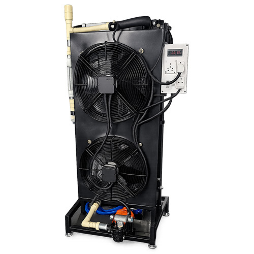 Industrial Radiator Cooling System For 2 ASIC Servers