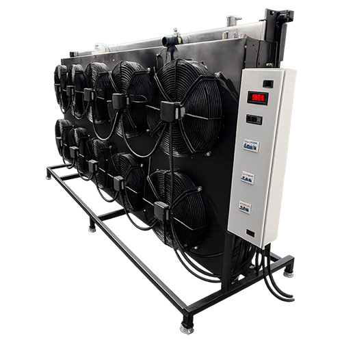 Industrial Radiator Cooling System For 10 ASIC Servers