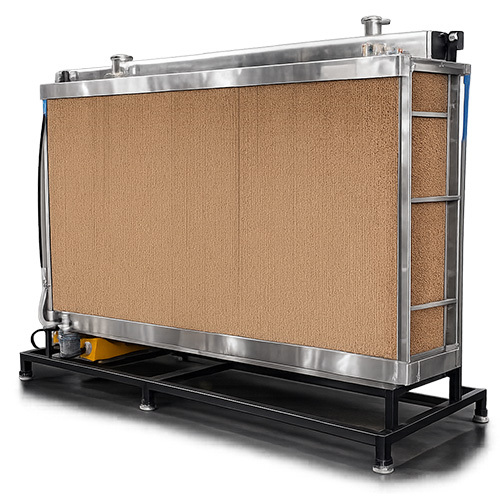 Industrial Radiator Cooling System For 10 ASIC Servers