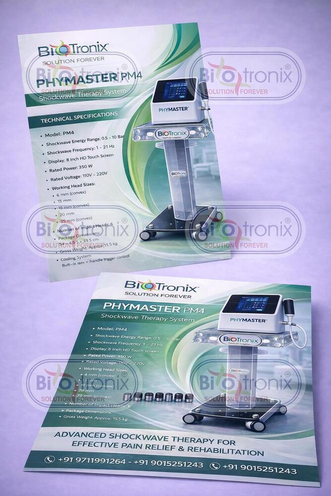 Phymaster Shockwave Professional Shockwave Therapy Equipment for Clinics