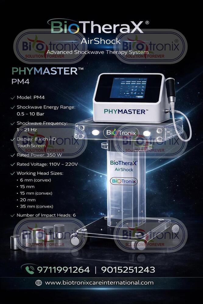Phymaster Physiotherapy Device for Chronic Pain Treatment