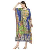 Designer Printed Kaftan - Bust Size: Up To 48 Inches (free Size) Inch (in)