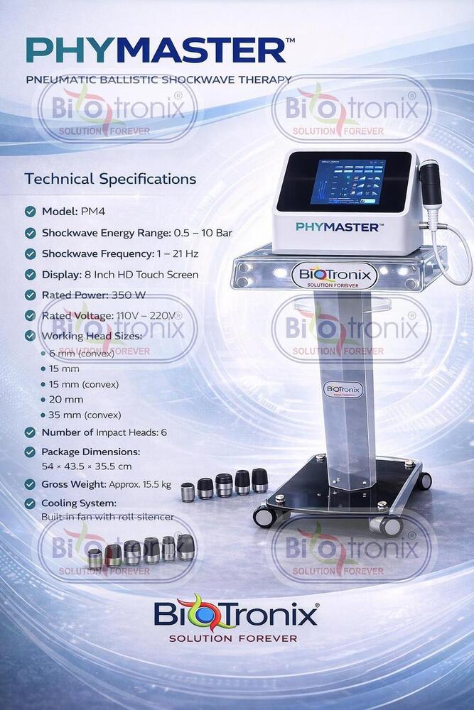 Phymaster Physiotherapy Device for Chronic Pain Treatment