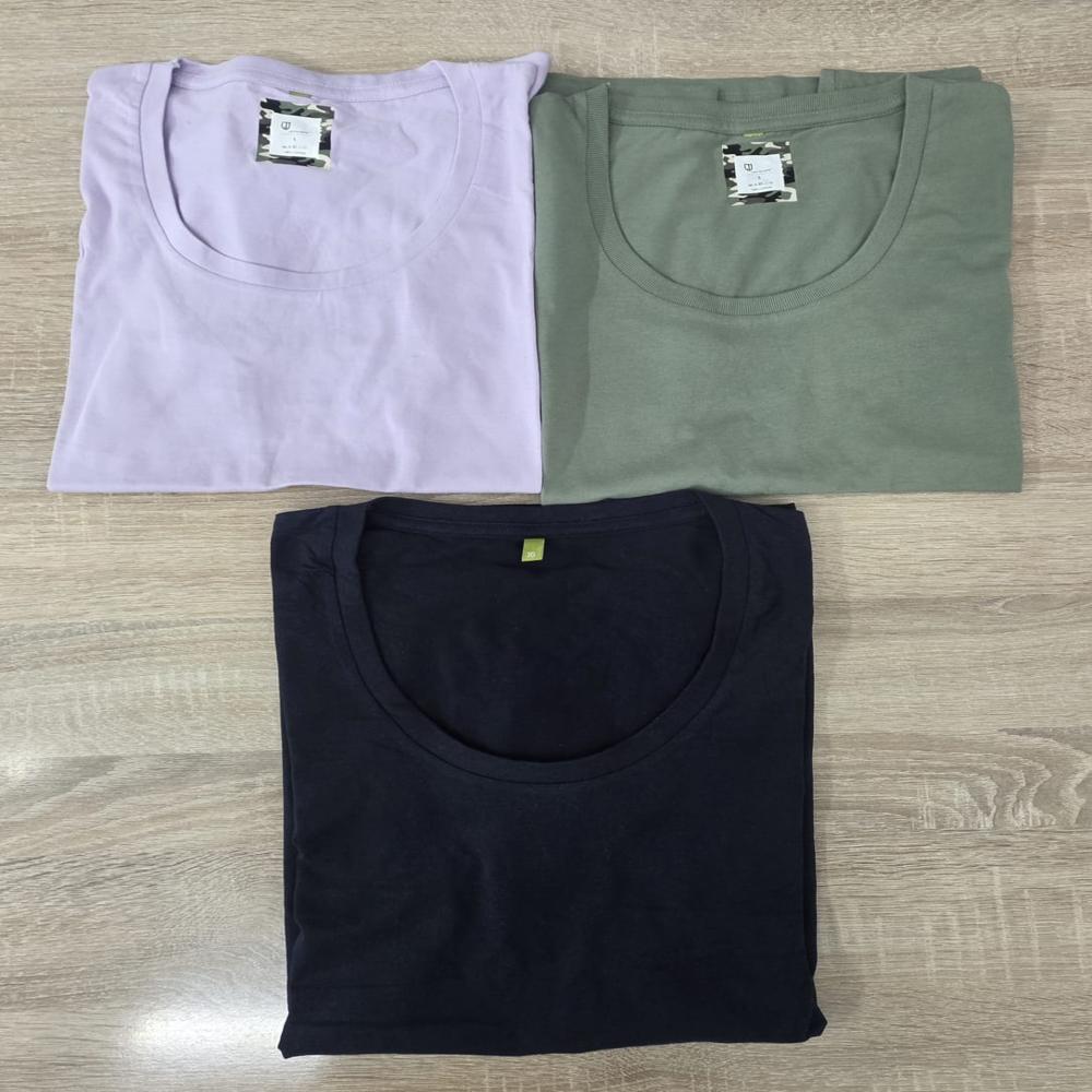 W13461 Ladies Scoop Neck Tops