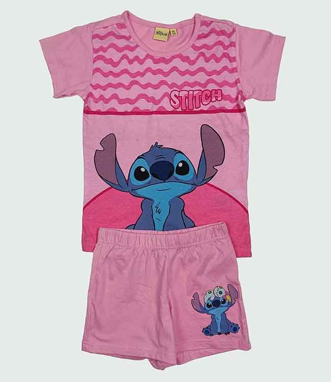 G22138 Character Printed Girls Shorty Pyjama Sets