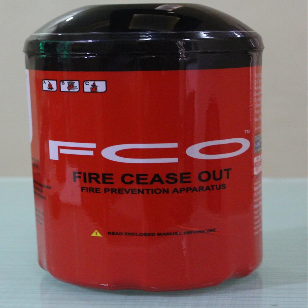 Automatic Fire Extinguisher - Steel, Round, Red | Automatic Control, Durable Design, Easy Maintenance, Warranty Included