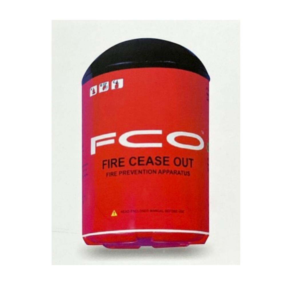 Automatic Fire Extinguisher - Steel, Round, Red | Automatic Control, Durable Design, Easy Maintenance, Warranty Included