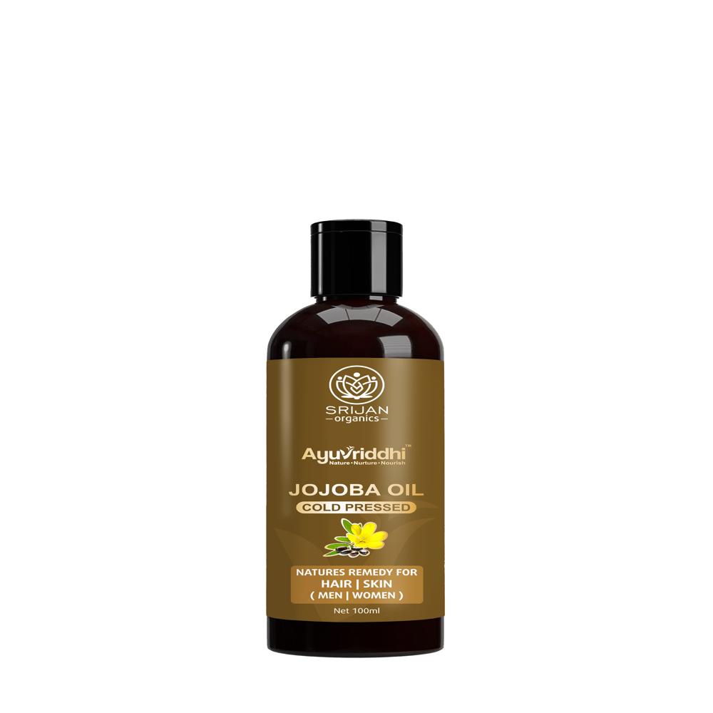 100ml Ayuvriddhi Jojoba Cold Pressed Oil