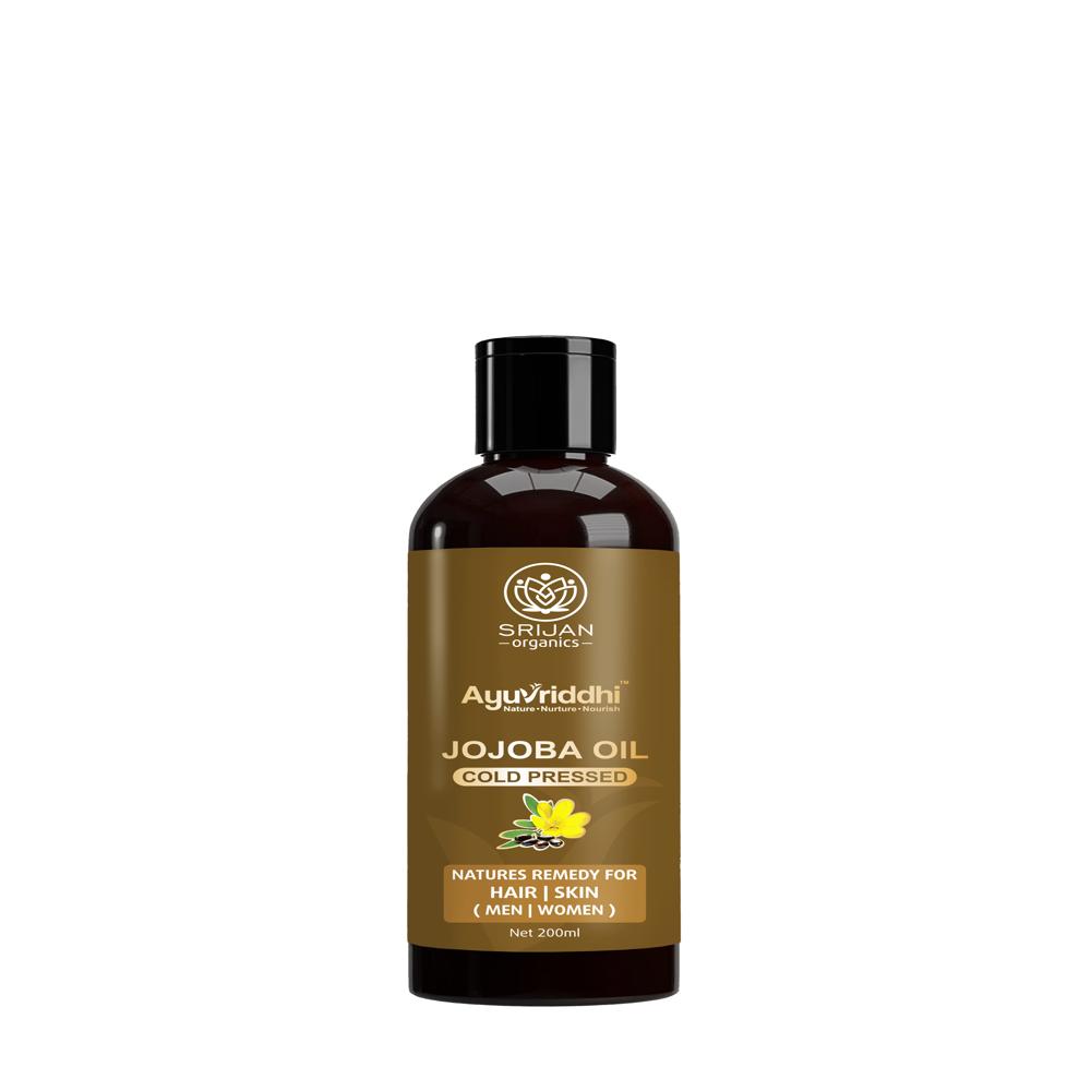 200ml Ayuvriddhi Jojoba Cold Pressed Oil