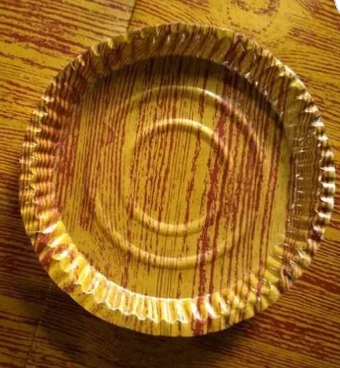 Buffet Paper Plate - Color: Silver