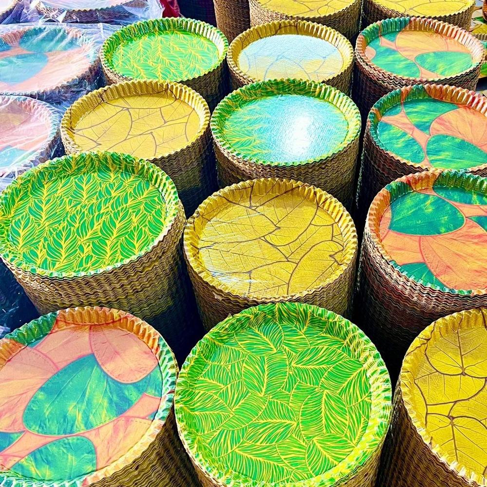 Buffet Paper Plate - Color: Silver