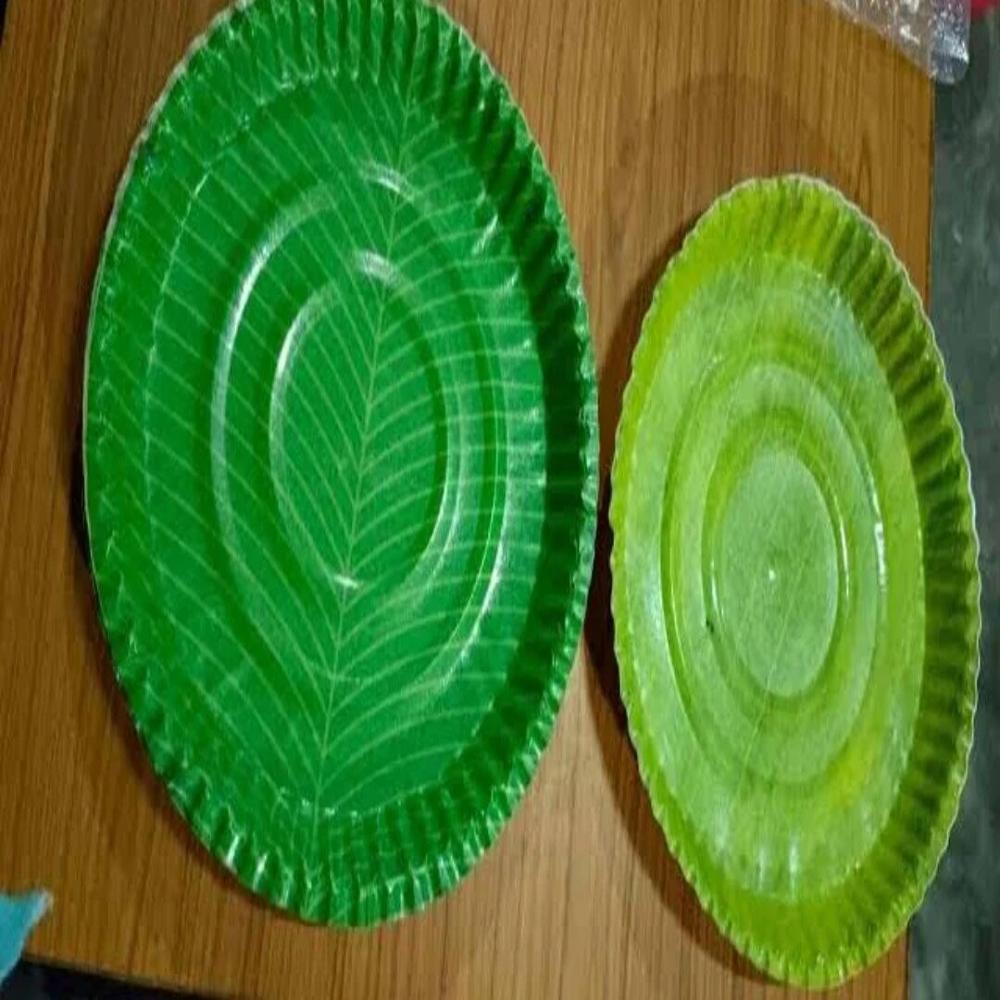 Disposable Paper Plate - Color: Silver