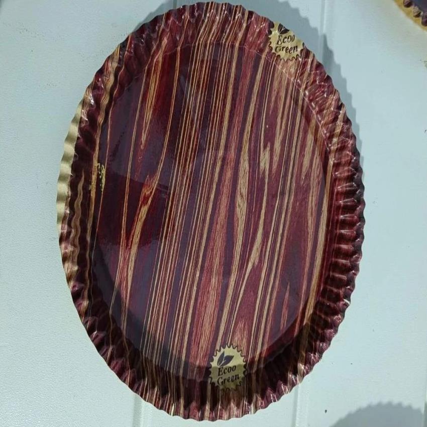 13inch Paper Plate - Color: Silver