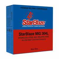 Starblaze Mig 304l Welding Wire - Stainless Steel 0.8-1.2 Mm, Tensile Strength >600 Mpa, Vacuum Packed Spools